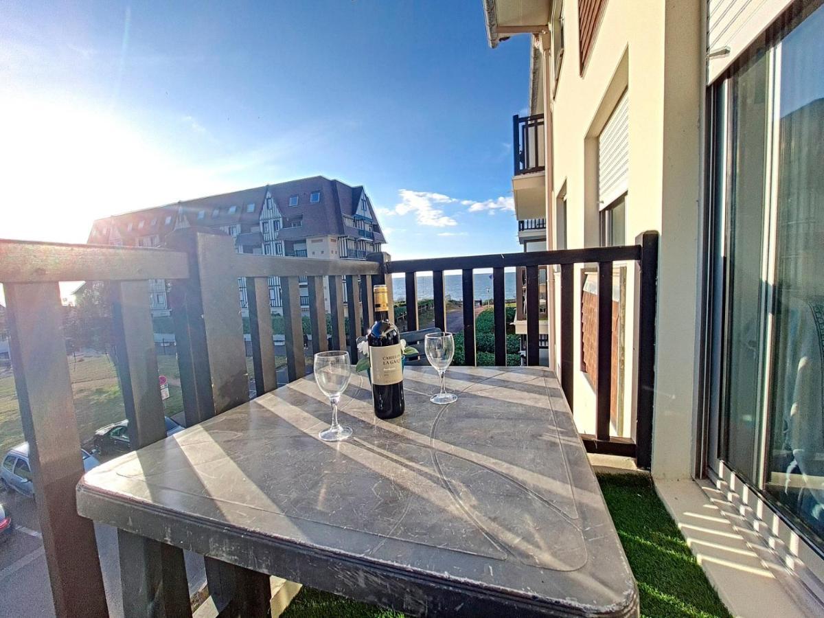 Appartement 3 Pieces, Vue Sur Mer Piscine Tennis Proche Thalasso Cabourg Kültér fotó